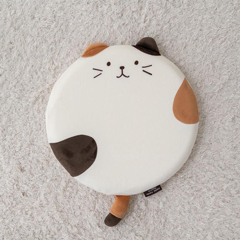 고양이 캐릭터 메모리폼 방석, 귀여운 일반 방석
