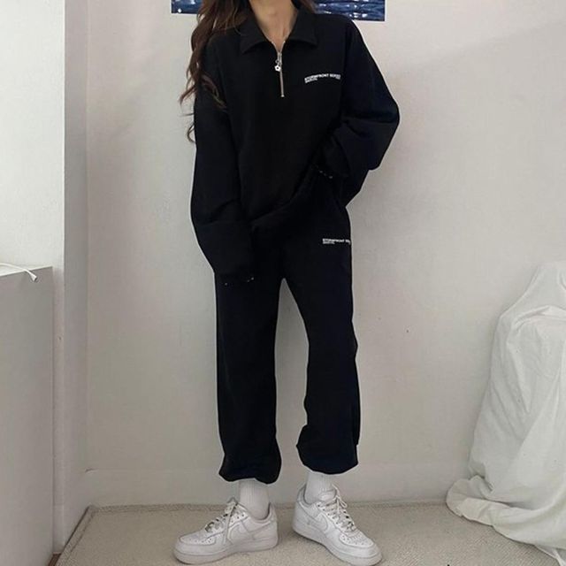 여성 2반집업 데일리 운동복 세트 LKSS82 신상 트레이닝 상의 집업 여자 여성 여름 운동복 조거 세트 라운