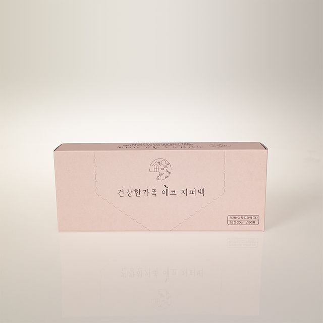 건강한가족 에코 지퍼백 25x30cm / 50매