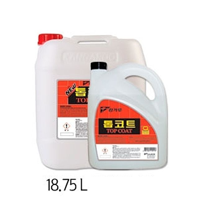 캉가루 PVC타일 탑 수지 바닥광택제 18.75L 대용량 상업용