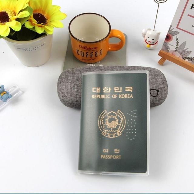 PVC 반투명 여권케이스1P 여권소품