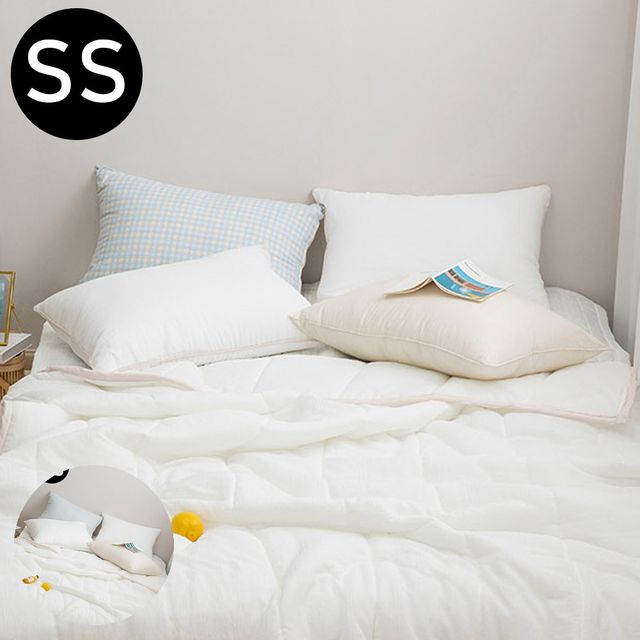 아이방이불세트 기숙사이불세트 아이싱 스노우리플 여름 간절기 이불 베개커버세트 슈퍼싱글 SS 화이트 베