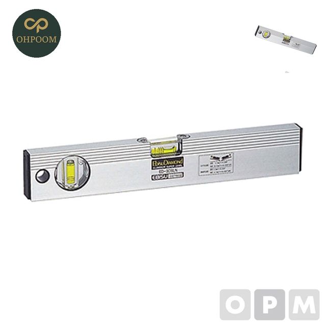 수평대 자석레벨 300mm 수평측정기 슬루프 ED
