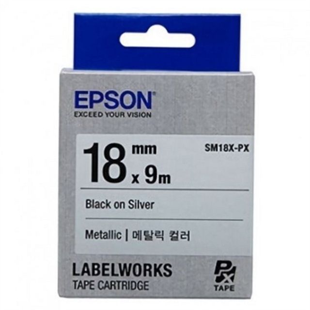 라벨 프린터 테이프 라벨 테이프 카트리지 강력 투명 접착 가정용 라벨용 문구용 정리용 표시용 사무용