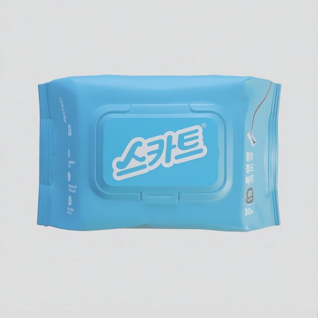 스카트 물걸레 청소포 베이직 표준형 30매 x 1EA - 일상 청소 필수품