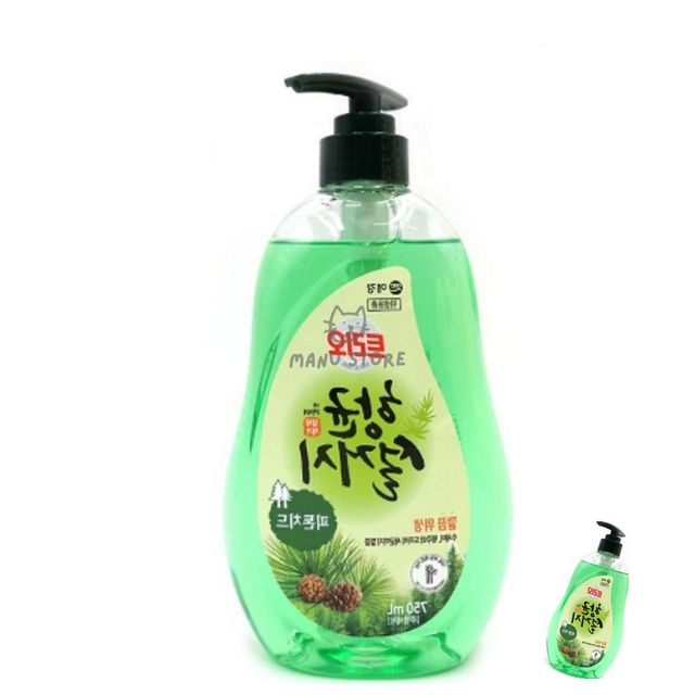 과일세제 1종주방세제 피톤치드 주방세제 750mL 용기 1EA