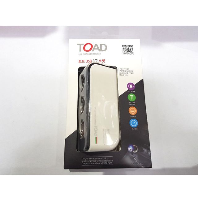 토드-USB3구소켓 - 멀티 USB 소켓 시거잭으로 차량 내 편의성 향상