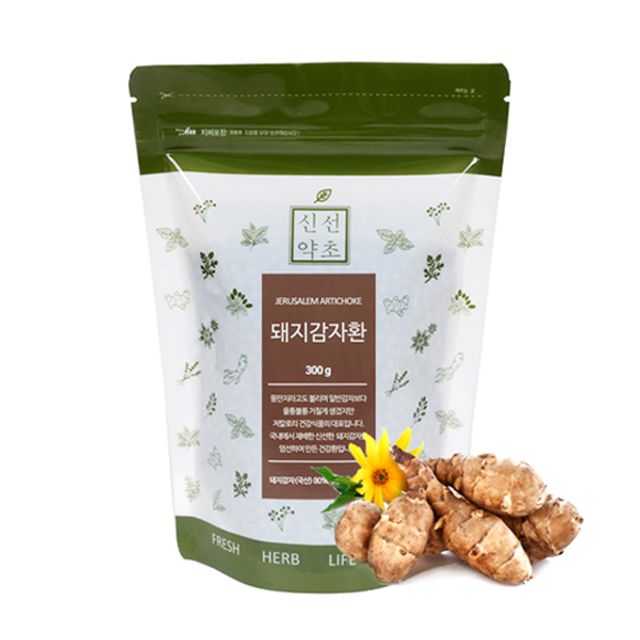 국산 돼지감자환 300g 국우 뚱단지