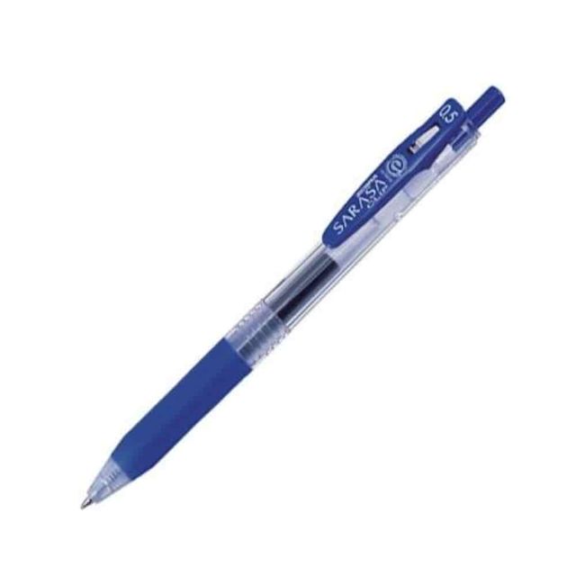 클립펜 0.5mm 청 노크식젤펜 다꾸용펜 드로잉볼펜 젤잉크볼펜