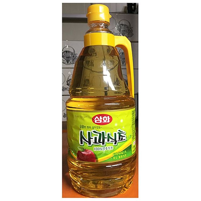 삼화 사과식초 1.8L, 순수 사과 발효 식초로 소스 및 양념에 최적