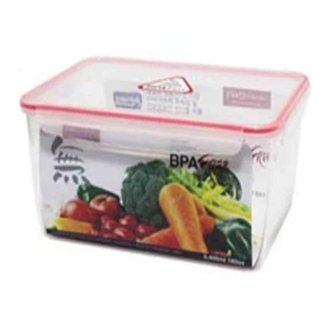 밀폐용기 5400ml 식재료보관 사각플라스틱용기 대형밀폐용기 소분용기