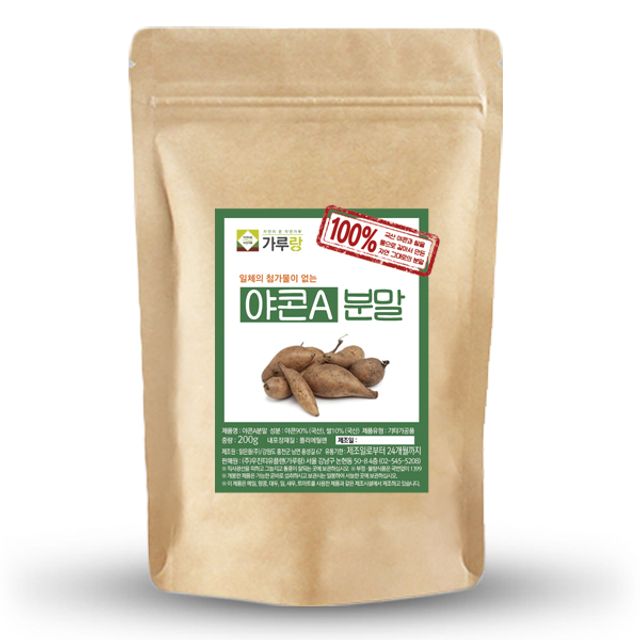 가루랑 국산 야콘A분말 선식 200g