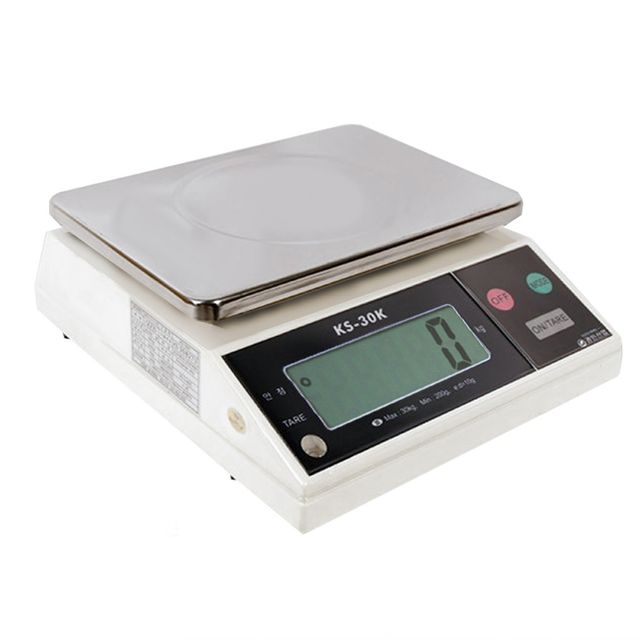 경인30K 업소용 전자저울 30kg 지경부형식승인 제품
