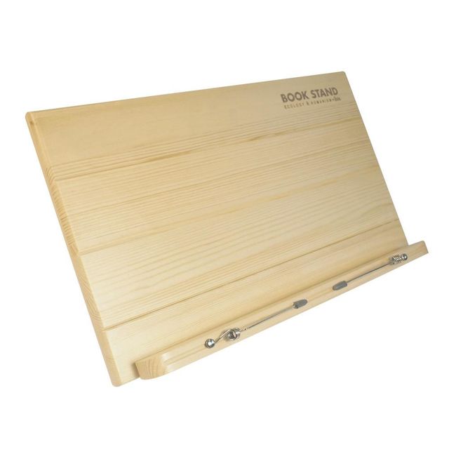 아이비스 원목 독서대 400X250mm 내추럴 디자인 책받침대