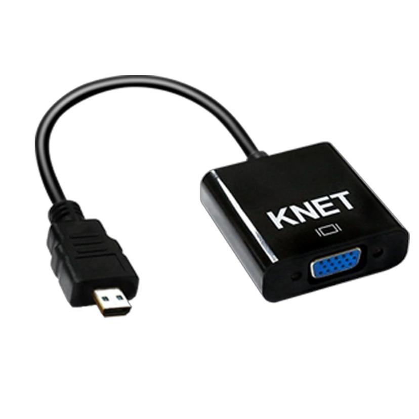 Micro HDMI to VGA RGB 변환 젠더 컨버터