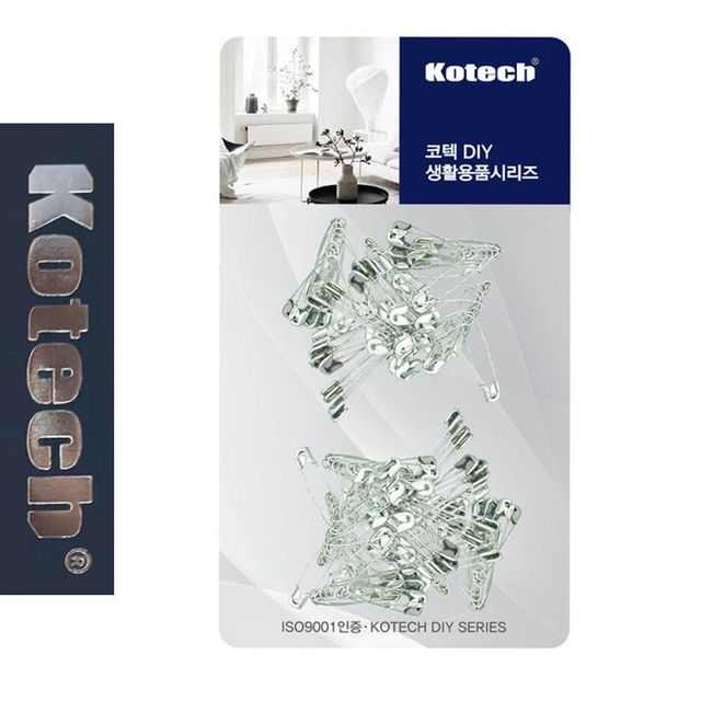 옷 고정 위한 핀 세트 약 40개입