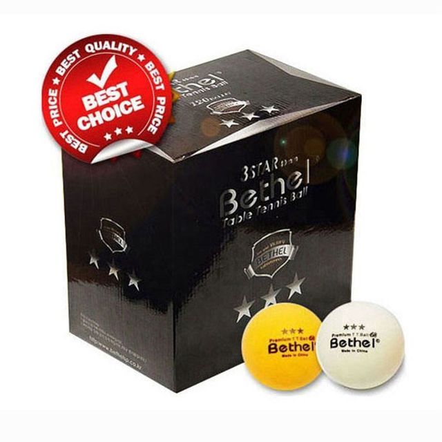 탁구공 3성 셀룰로이드 40mm 120개입 주황색 공식 규격