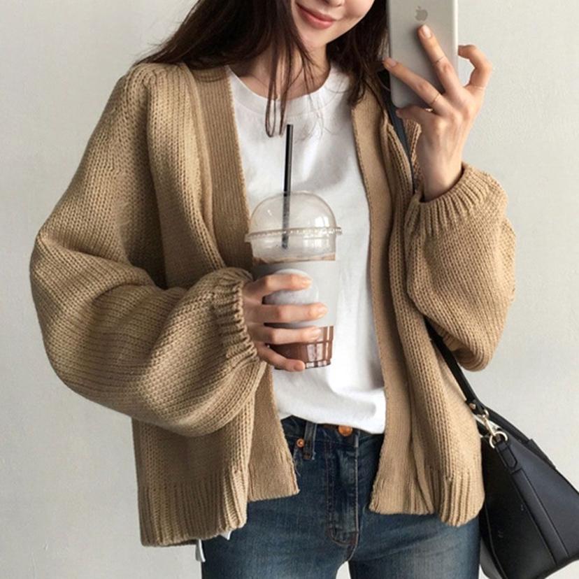 패션 여자 가디건 사무실 교실 간절기 스타일 데이트 - 필수 아우터