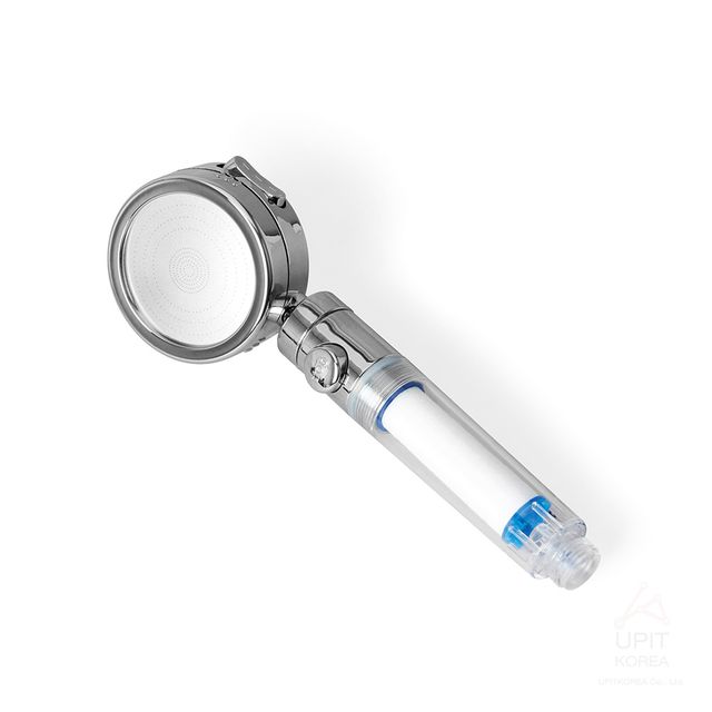 욕실 화장실 이물질 제거 정수 필터 버튼 샤워헤드 수압 조절