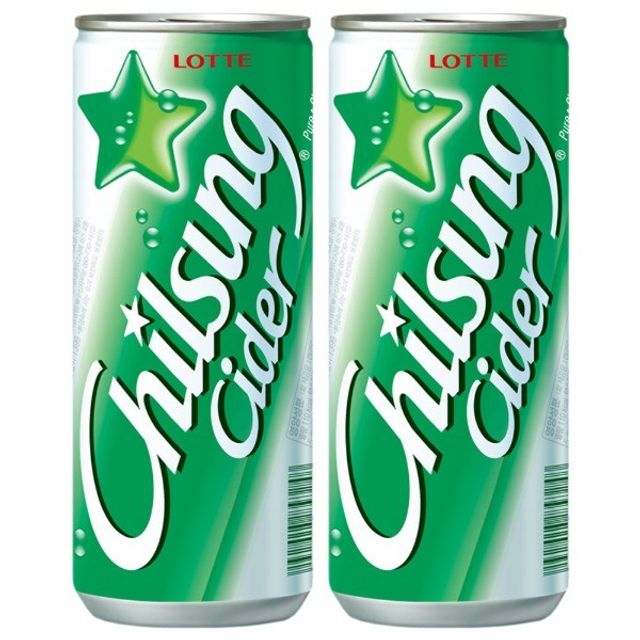 롯데 칠성사이다 250ml 60캔 대용량 탄산음료 세트