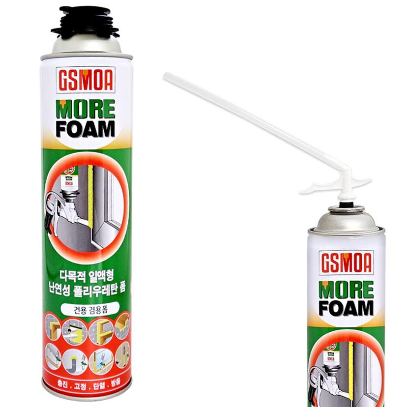 GSMOA 모아 폴리우레탄폼 750ml - 난연 단열 발포 폼