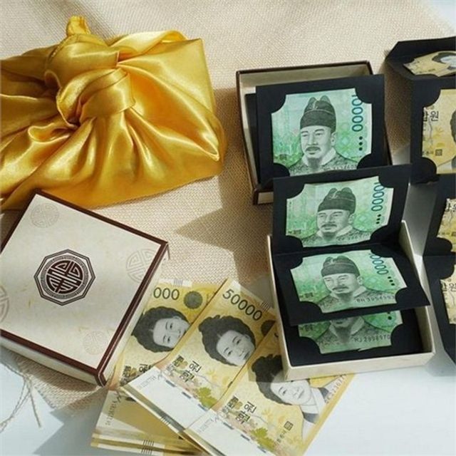 용돈 박스 반전 용돈 박스 서프라이즈 이벤트 반전 부모님 감사 환갑 칠순 스승의날 보자기 답례품 특별