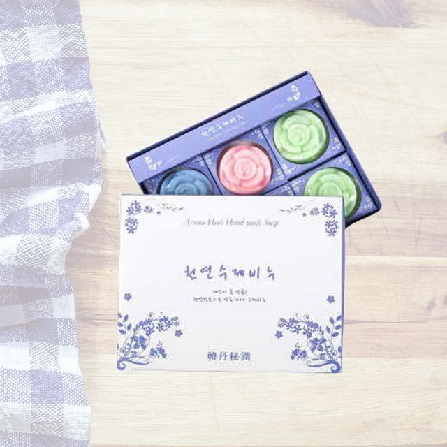 다산 천연수제비누 세트 100g X 6개