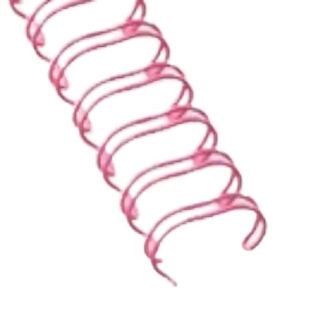 제본 3대1 와이어링 12.7mm 250개입 분홍