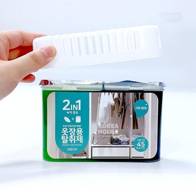 옷장 탈취제 300g 차량 실내용 2in1 방향제 탈취 겸용