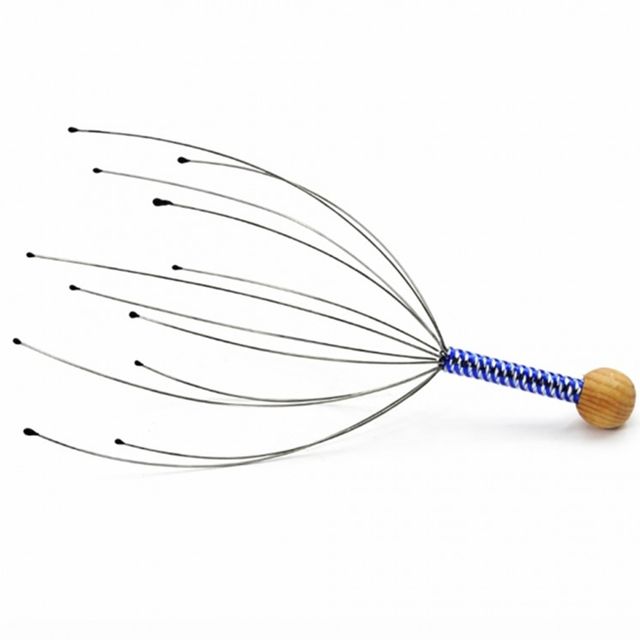 두피 지압 마사지 핸디 머리 마사지기