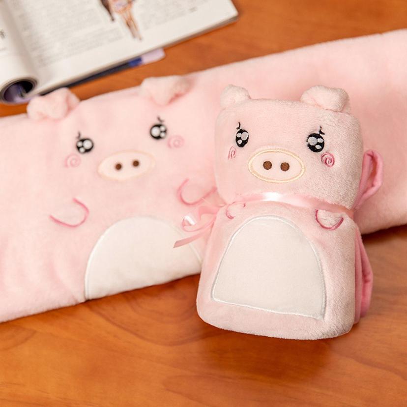 차량용 극세사 밍크 무릎 담요 병원 유아 이불