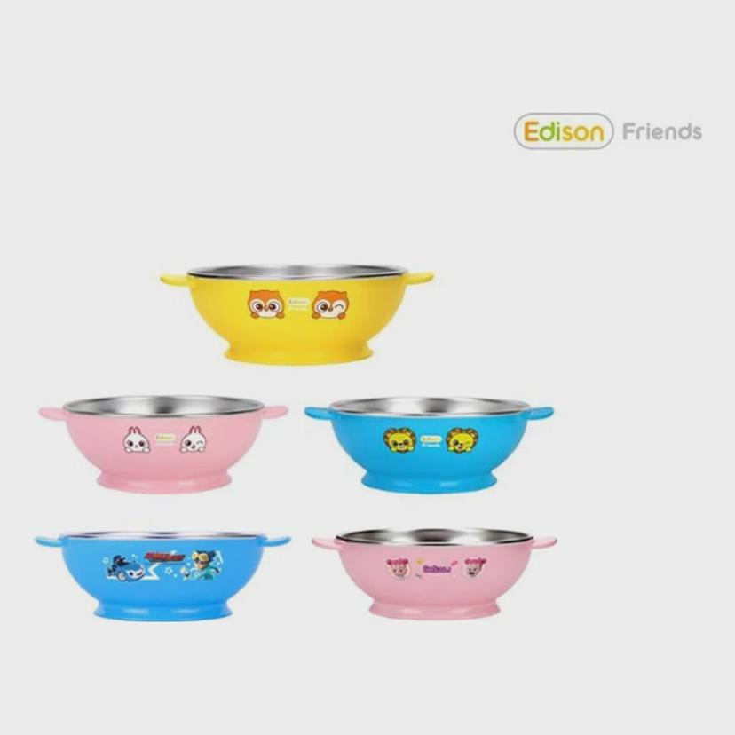 프렌즈 논슬립 스텐 대접 - 어린이 유아용 식기