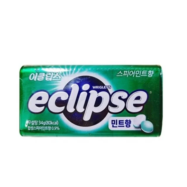 마즈 이클립스 스피어민트향 - 시원한 민트 맛 미니 사탕