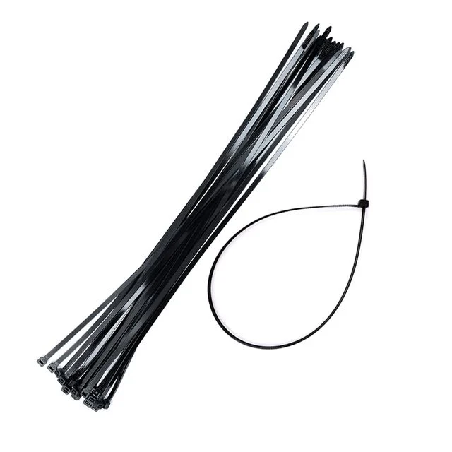KP 케이블타이 8x600mm 블랙 벌크20개 전선 배선정리