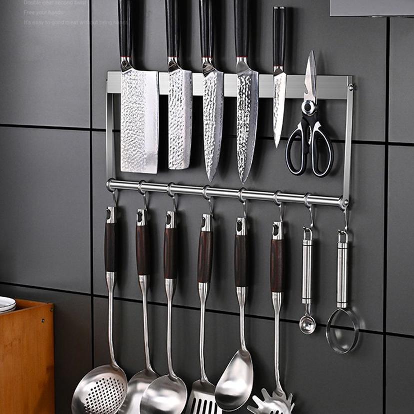 자석 칼걸이 50cm 주방 칼 거치대 소품 행거 정리