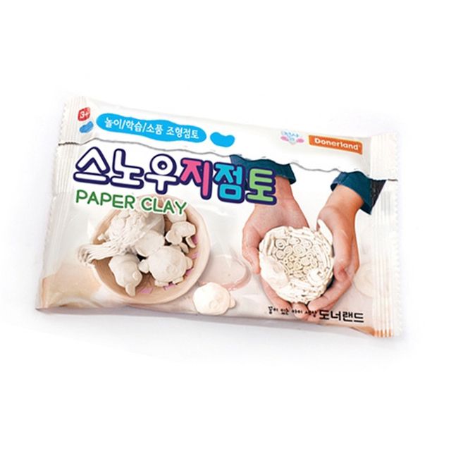 스노우지점토 200g 1P 미술 공예 학용품