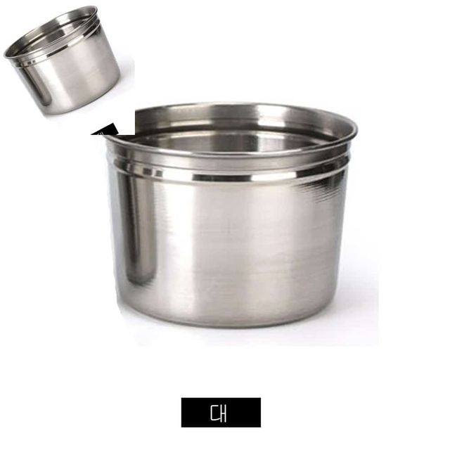 업소용 스텐 뼈통 대 19.7cm 스테인리스통 스텐레스통 식당뼈통 국자통