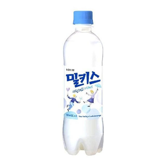 롯데칠성 밀키스 500ml x 20개 - 클래식 탄산음료 대용량 팩