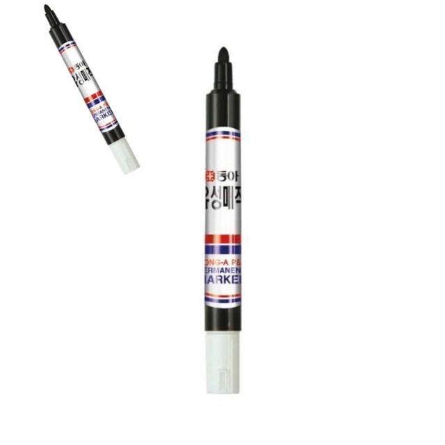 동아 유성매직 흑색 2.0mm 검정매직 매직세트 유성마카펜 유성마카