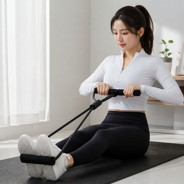 스트레칭 튜빙밴드 고무줄 운동기구 홈트레이닝 밴드