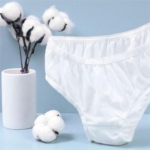 휴대용 여성 일회용 팬티 여행용 여성 위생 팬티 삼각 입원
