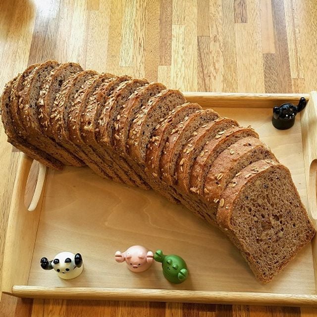 자연발효 통밀빵 뺑드상떼 900g - 건강 샌드위치 식빵