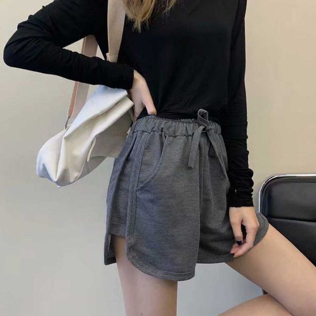 여자 츄리닝 헬스 반바지 코디 엄마 숏팬츠 스타일
