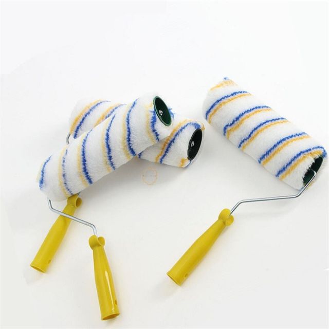 페인트 롤러 3p 22cm 유성페인트로라 롤러붓 수성로라