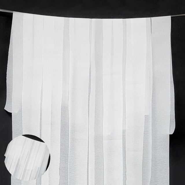 포토존소품 생일파티커튼 이벤트 파티스트리머 6입 흰색 4.5mm x 25m