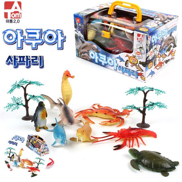 동물관찰학습 동물학습게임 아쿠아 사파리