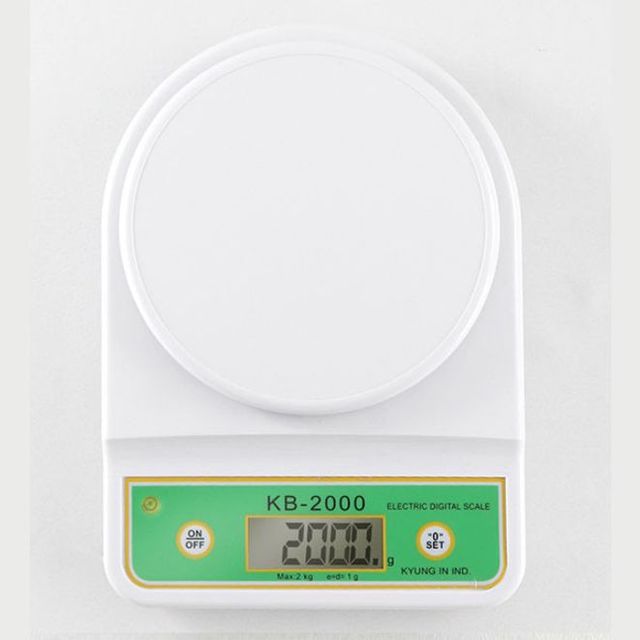 경인 디지털 주방 저울 2Kg - 대용량 정밀 계량기