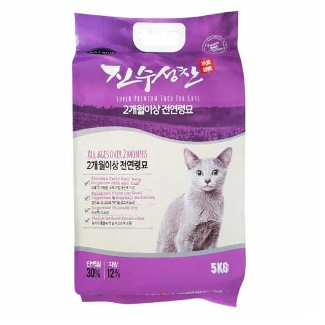 고양이 사료 진수성찬 5kg - 전연령묘용 건식 사료