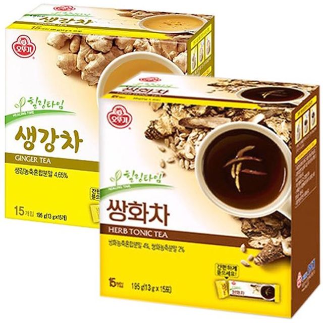 오뚜기 생강차 15T+쌍화차 15T GWM