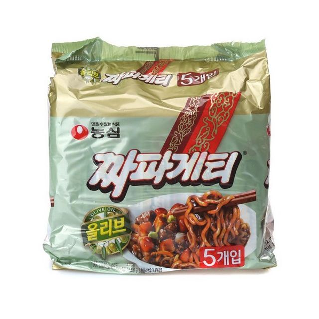 농심 짜파게티 봉지 140g, 박스 단위 40개입